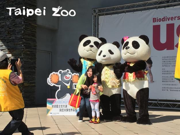 動物園初一到初三都有動物朋友向大家拜年