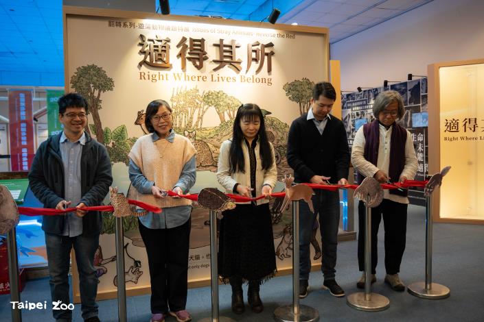 On the opening day, organizations and groups dedicated to promoting wildlife conservation were in attendance, with the curator providing an explanation of the exhibition.