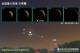 9月19日金星最大亮度示意圖。