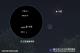 9月9日4時東北東方地平線附近星空示意圖。