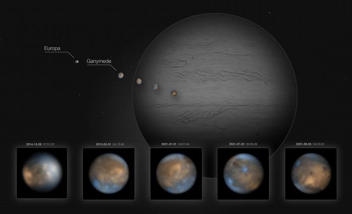 木星與它結冰的衛星