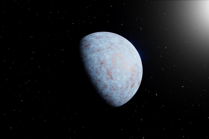 (首圖)超高密度的大質量行星TOI-1853b