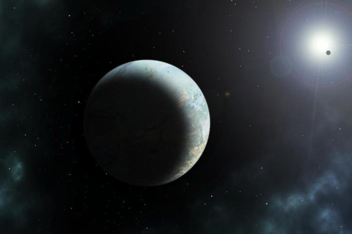 (首圖)系外行星系統 Gliese 3470