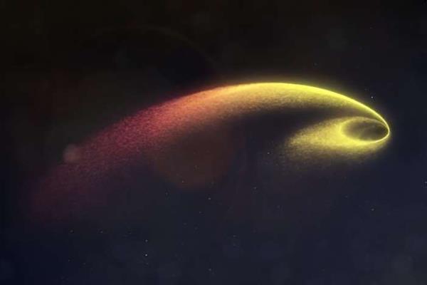 恆星被黑洞撕裂的罕見發現