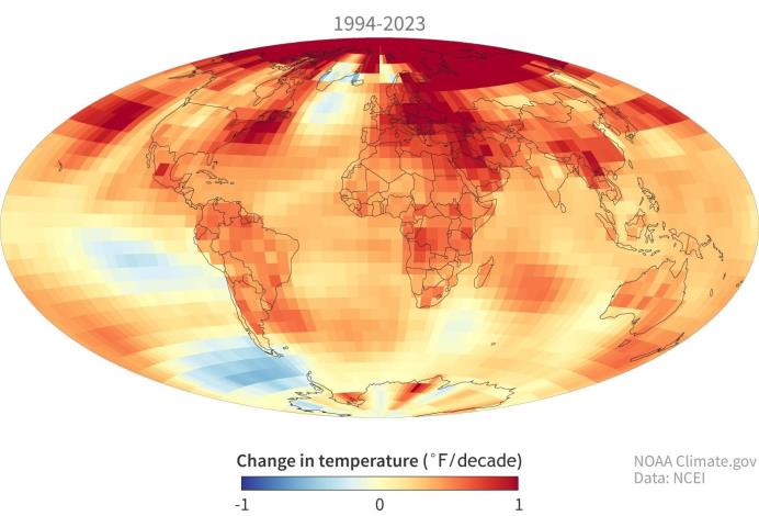 global-surface-temperature-trends-map