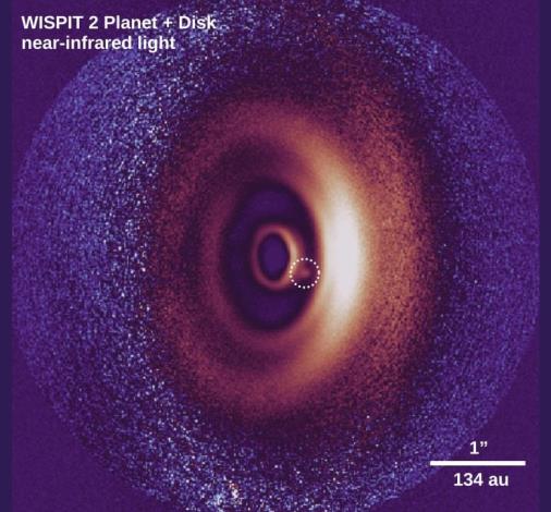 Image-of-a-Dusty-Disk-Around-a-Young-Star-777x721