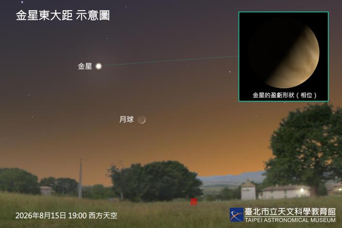 20260815 金星東大距
