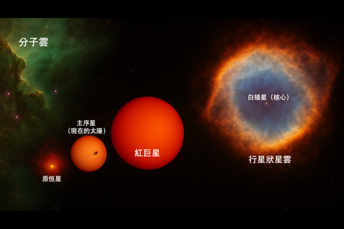 太陽的一生
