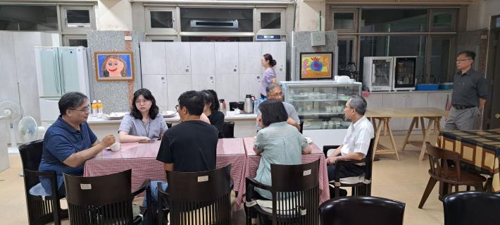 餐飲組的溫馨交誼廳