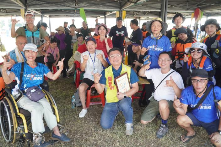 無障礙獨木舟活動合照