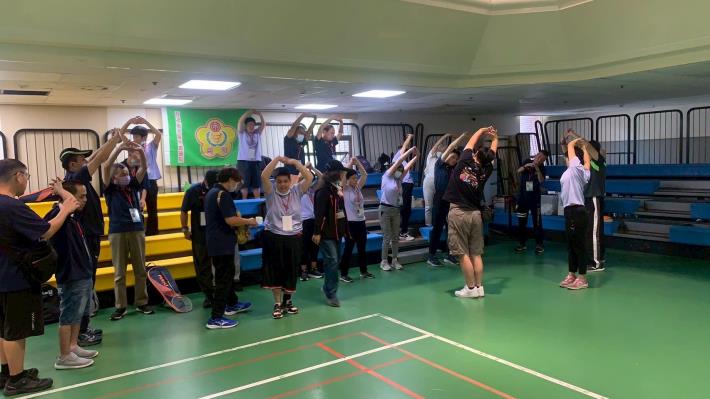 1.比賽前的暖身