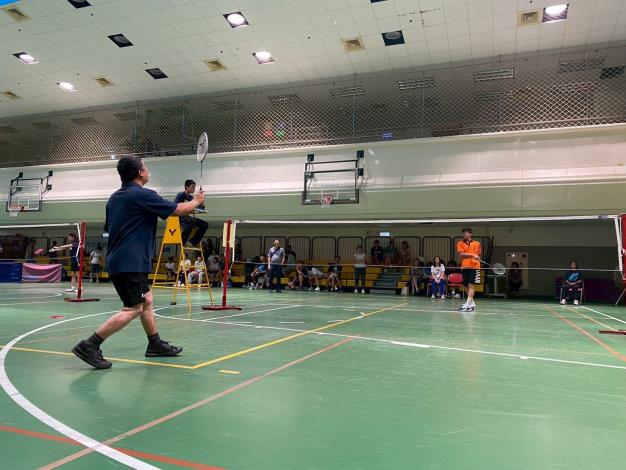 6.特奧羽球-阿倫專心準備擊球