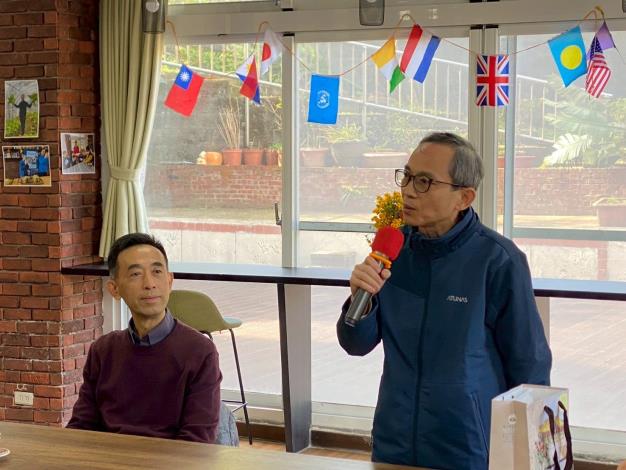 照片1：院長致詞-歡迎國館館長、中敦公司人員蒞院參訪。