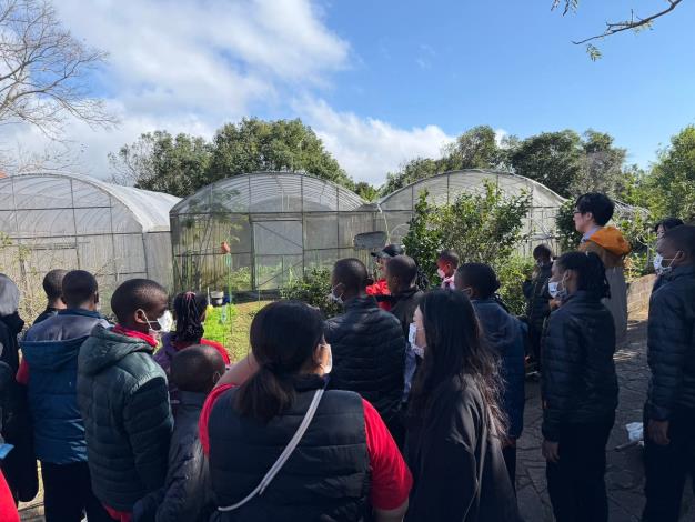 院區參訪-3樓陽明農場-晴園。