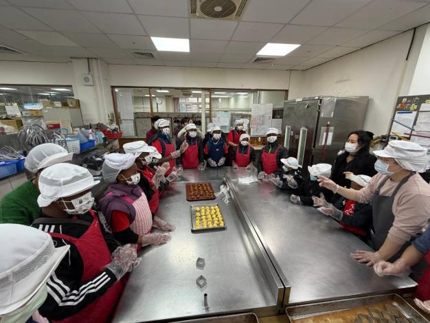 體驗糕餅製作。