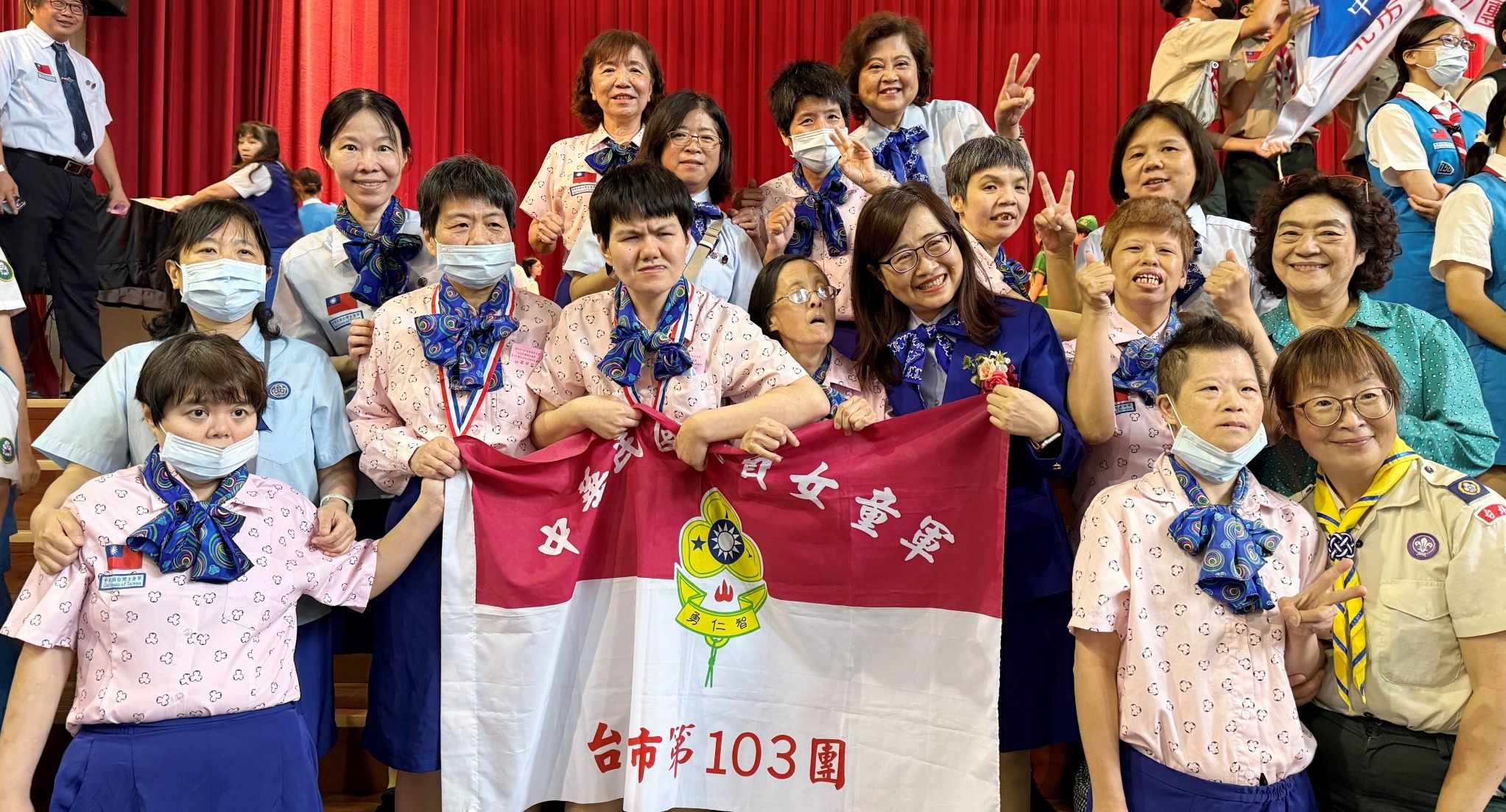 【活動花絮】陽明自強(女)童軍團參加女童軍大會