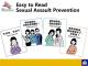 Information for all Easy to read Sexual assault prevention