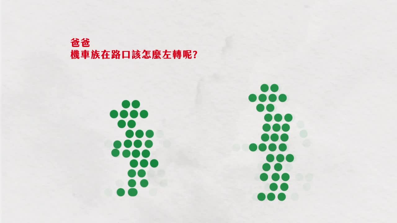 臺北市交通局-機車左轉路權宣導