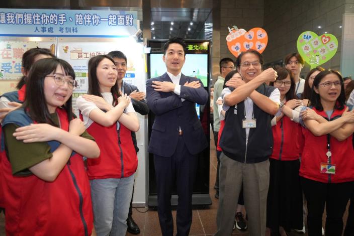 3.蔣萬安市長參與員工健康促進嘉年華活動