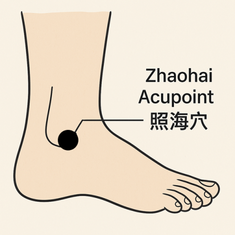 照海穴(圖片由林舜穀醫師提供)