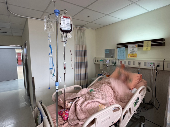 1-醫護團隊首次在機構內成功執行輸血(圖片由中興院區提供)_0