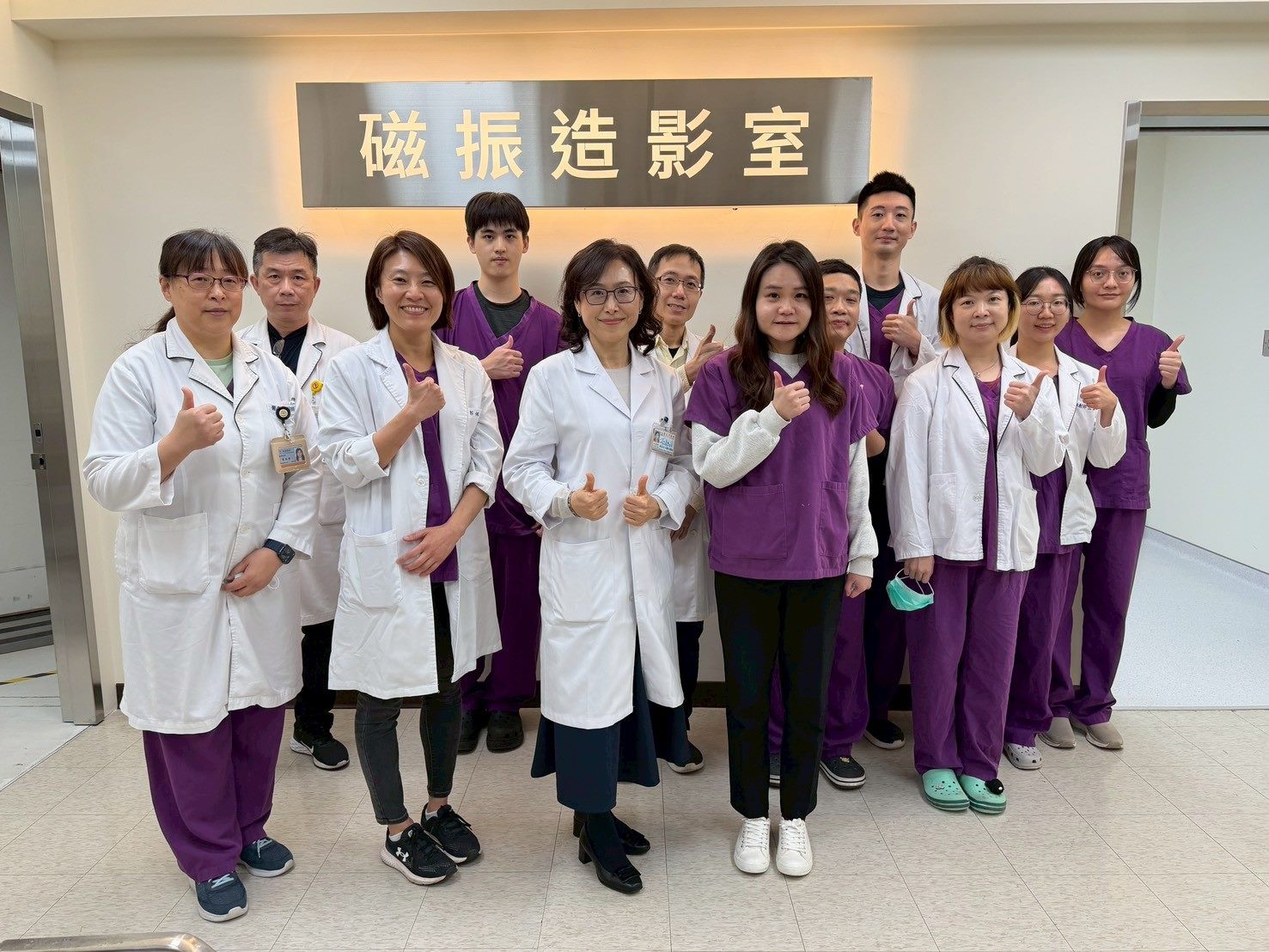 北市聯醫陽明院區影像醫學科團隊