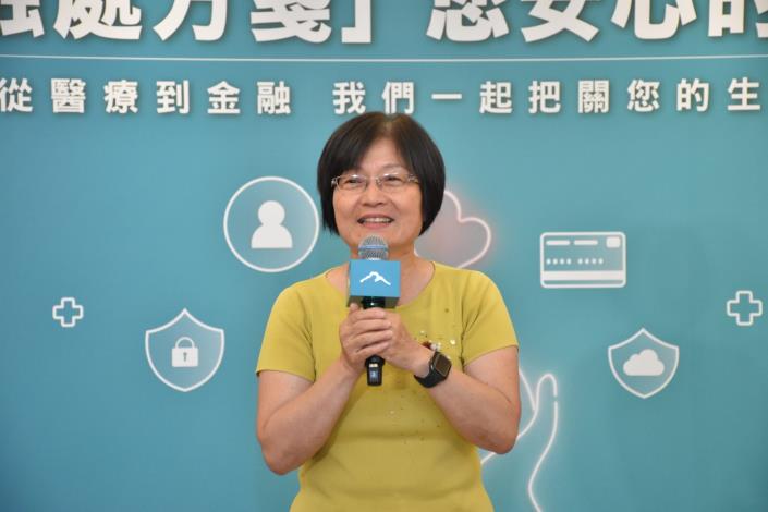 衛生福利部長期照顧司祝健芳司長致詞