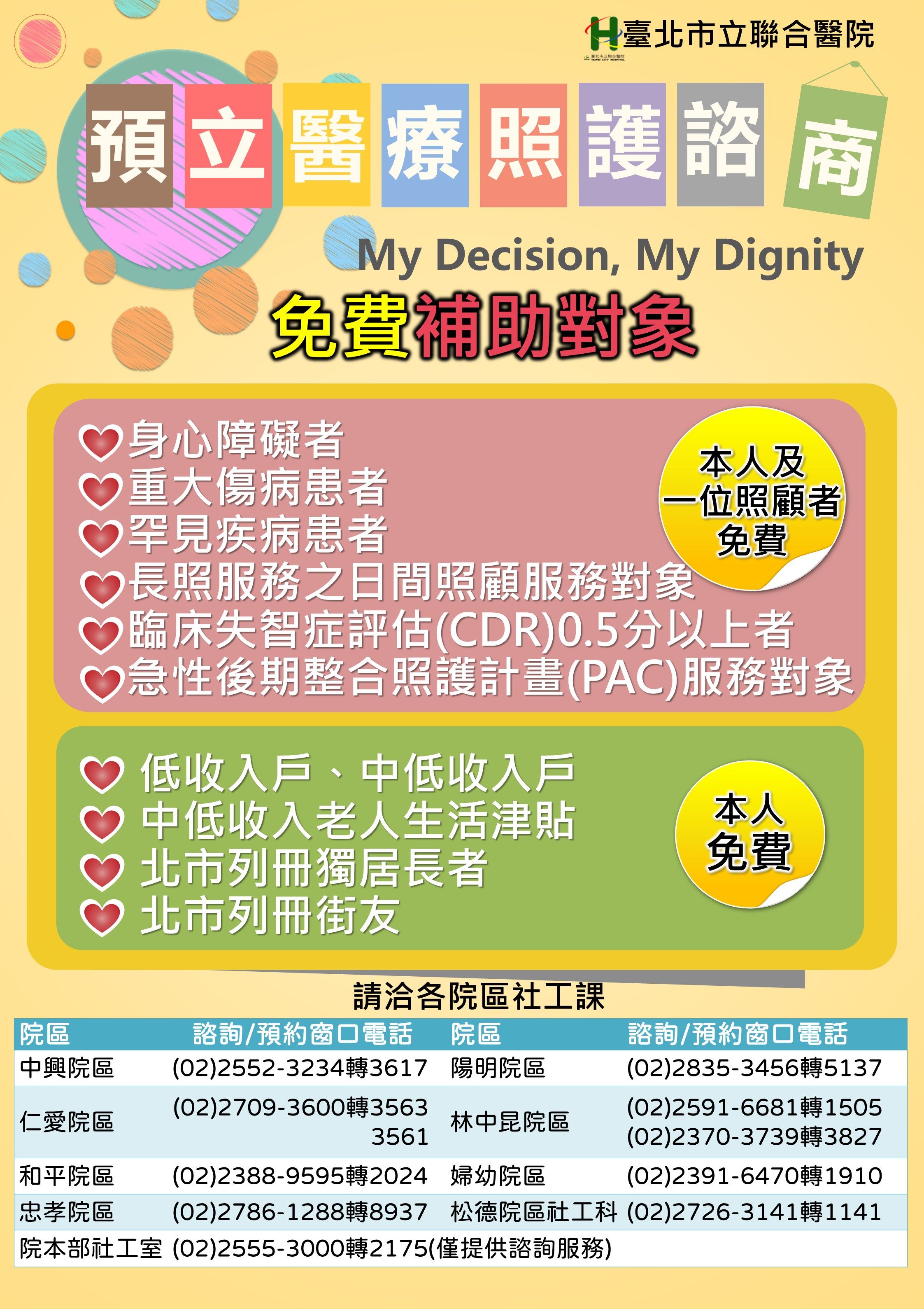 110年預立醫療諮商免費補助對象 /001/Upload/446/relpic/45933/7936495/89d8c06f-f8b8-4a8a-a819-b8b2e81a36b6.jpg