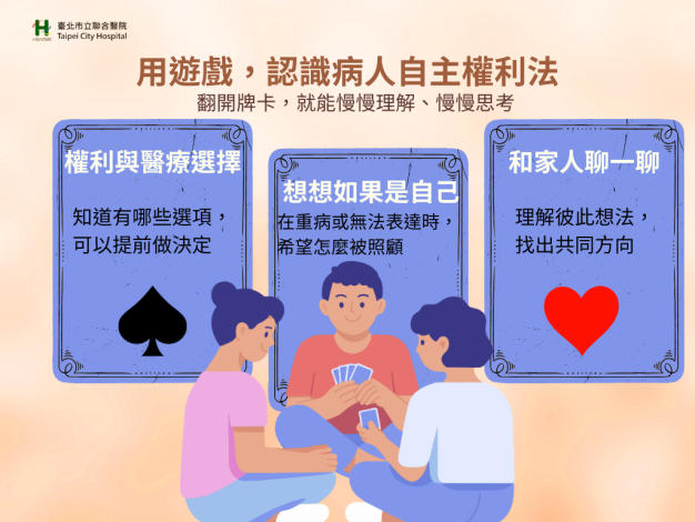 用遊戲，認識病人自主權利法
