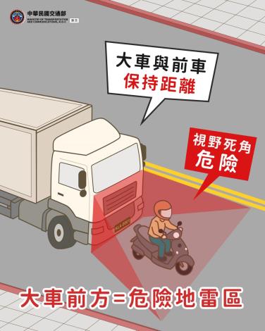 交通部- 114年大車前方=危險地雷區