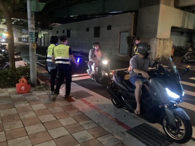 加強改裝排氣管車輛攔檢作業