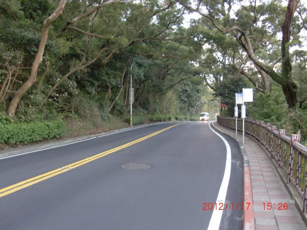 華興至下竹林路面完成鋪設
