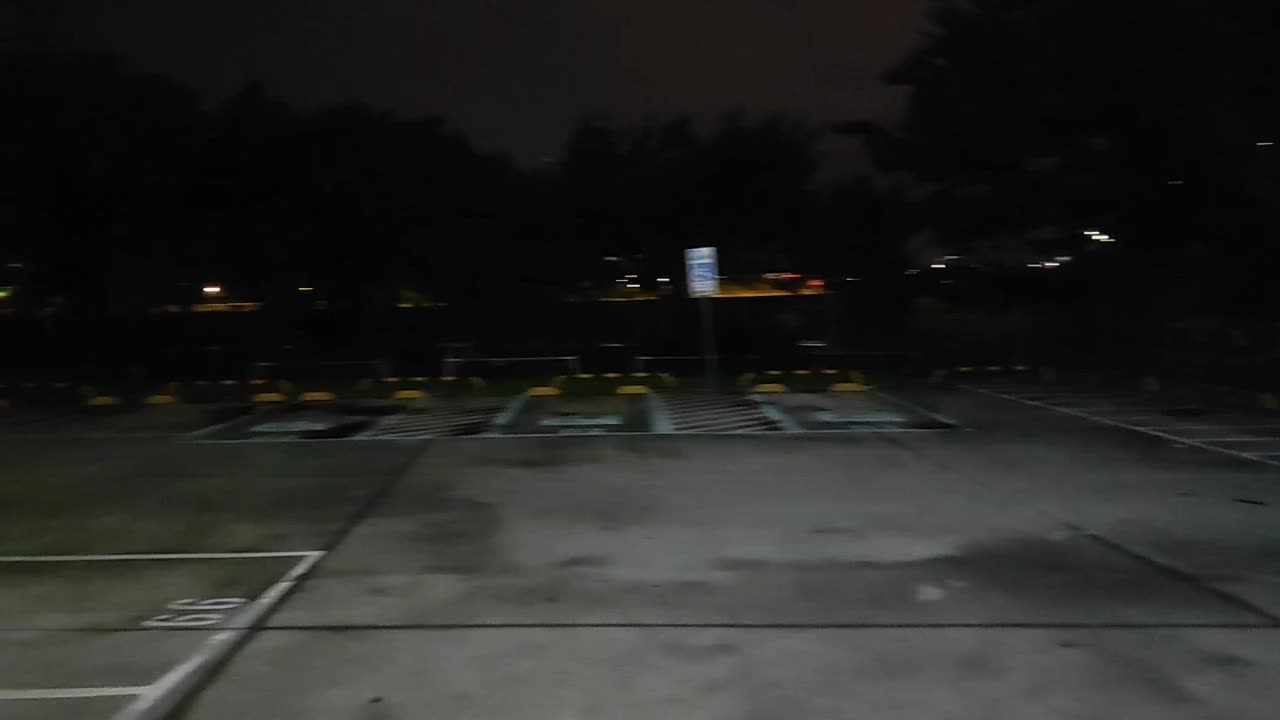 堤外停車場淨空影片
