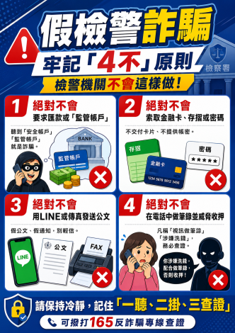 11508-假檢警A4傳單