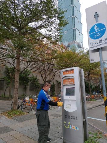 u-bike消毒照片1