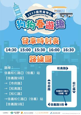 附件2-狗狗體驗專車繞駛路線
