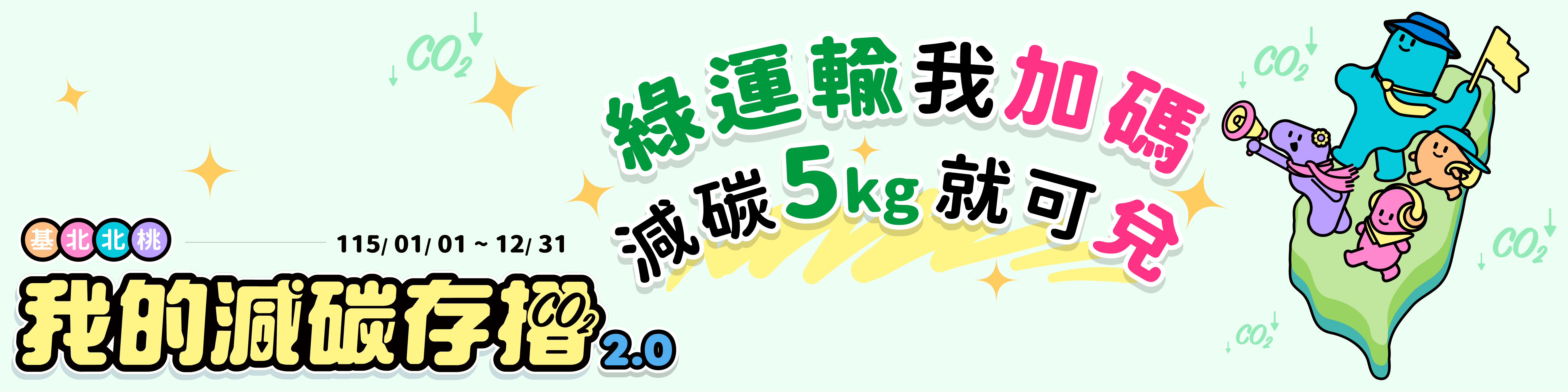 115年度基北北桃我的減碳存摺全民運動