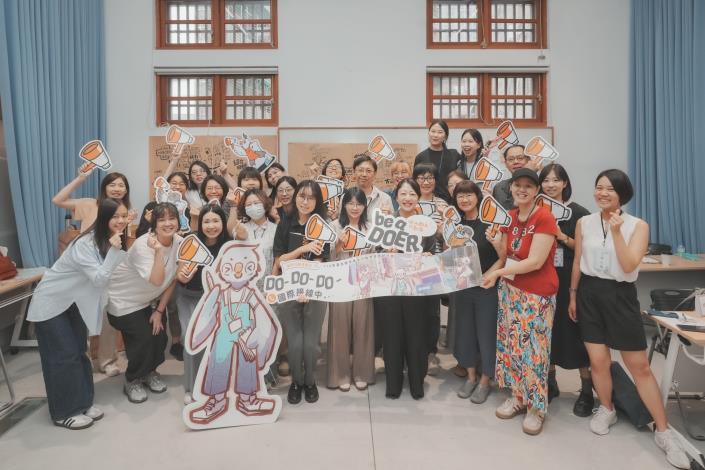 圖四、「市民共構中！臺北市都市再生跨域協作機制實驗」工作坊場邊大合照。