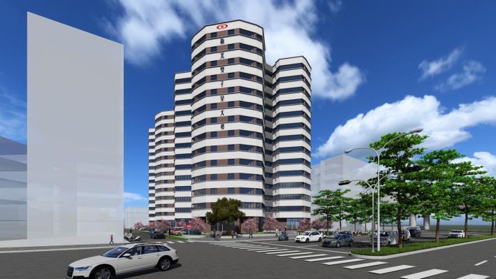 雙子星大樓社區大樓整維後成果模擬圖