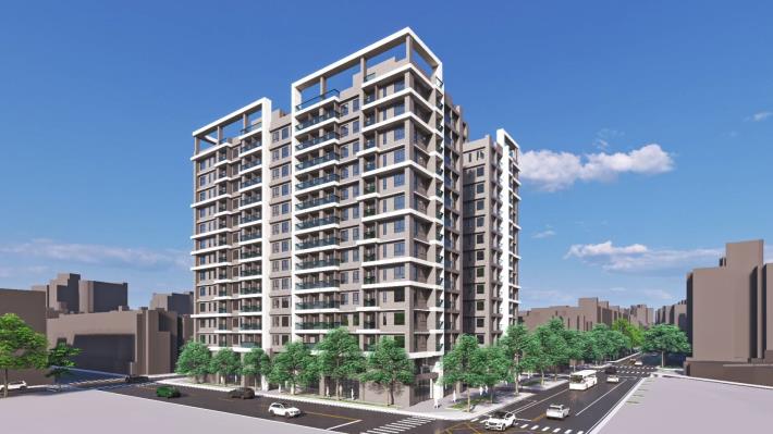 03 南機場整宅單元四更新後建築模擬圖