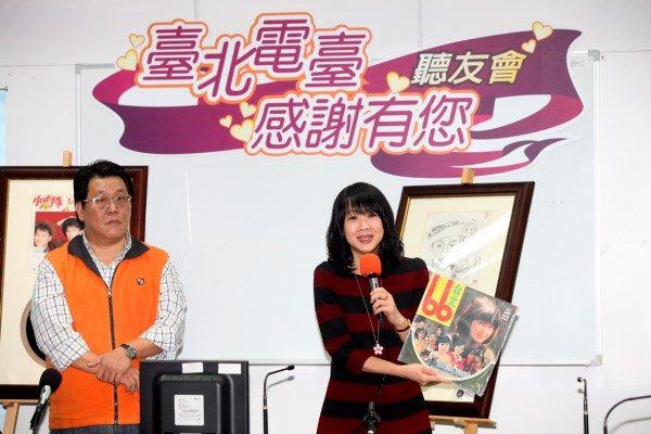 趙心屏局長介紹早期城市電影「臺北66」黑膠原聲帶
