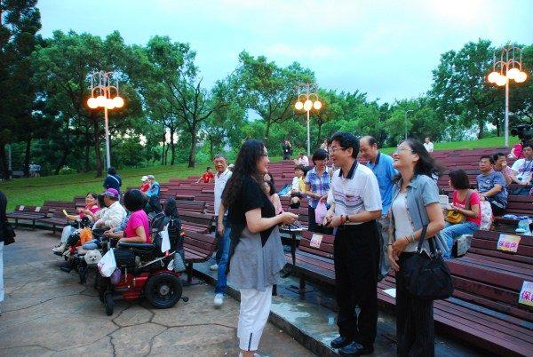 1020729活動前陳慈銘臺長相現場聽友宣傳臺北廣播電臺