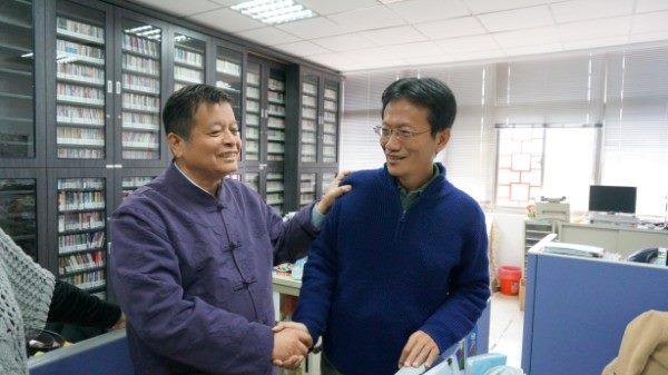 103年觀光傳播局長孫廷龍蒞臨本臺辭歲圖7
