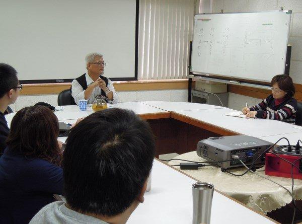 孫大川老師與同仁分享台灣多元文化