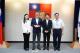 6. At today’s (Aug 19) municipal administrative meeting, TBS presented the Journalist Impact Award to Deputy Mayor Lee Shu-Chuan, joined by Department of Information and Tourism Commissioner Yu Hsiang (far left) and TBS Director Shao-Chien Hu (far right).