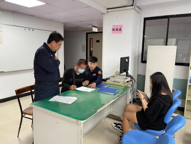 協助家長辦理撤尋手續(JPG)