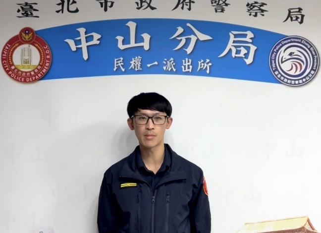說明人:民權一派出所副所長林政宏