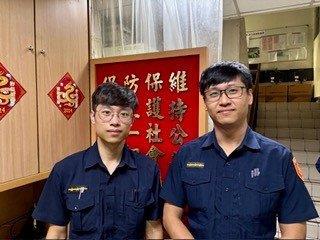 警員孫瑞宸、王世信