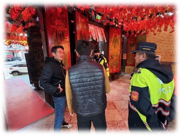 金馬賀歲迎新春交通順暢喜迎春松山分局守護春節交安宣導照片1