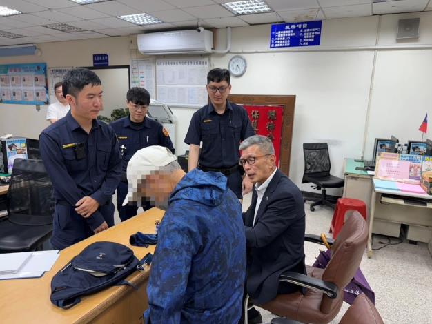 日籍遊客求助員警聯結在地溫泉旅館顧問翻譯